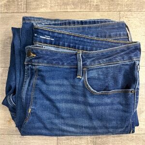 Old Navy Dark Blue Boot Cut Jeans
